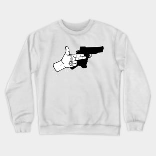 HAND GUN Crewneck Sweatshirt